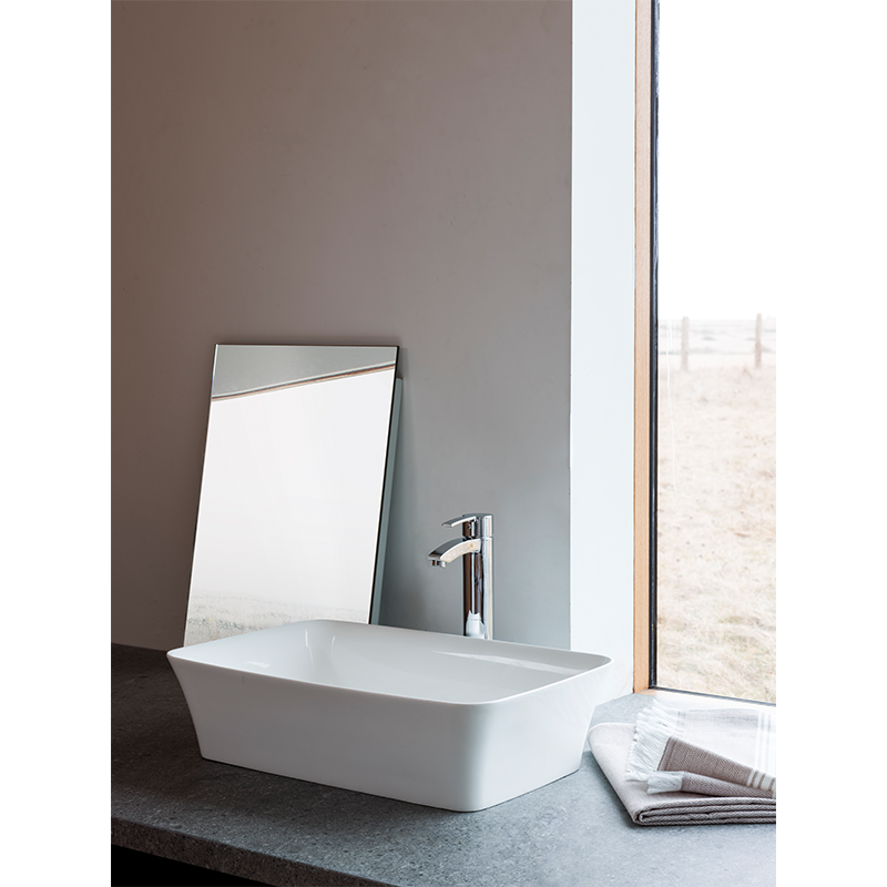 Gareth Ashton Palmero Clearstone Basin with Plug & Waste