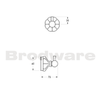 Brodware Paris Robe Hook