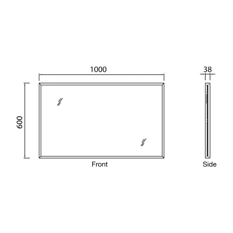 Parisi Forty Five 1000 Mirror Spec