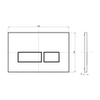 Parisi Blade Access Plate-Satin Chrome Spec