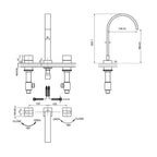 Parisi Cube Basin/Bath Set Spec