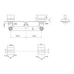 Parisi Cube Wall Top Assemblies Spec