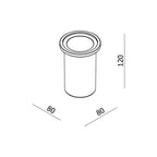 Parisi Ellisse Glass Tumbler Spec