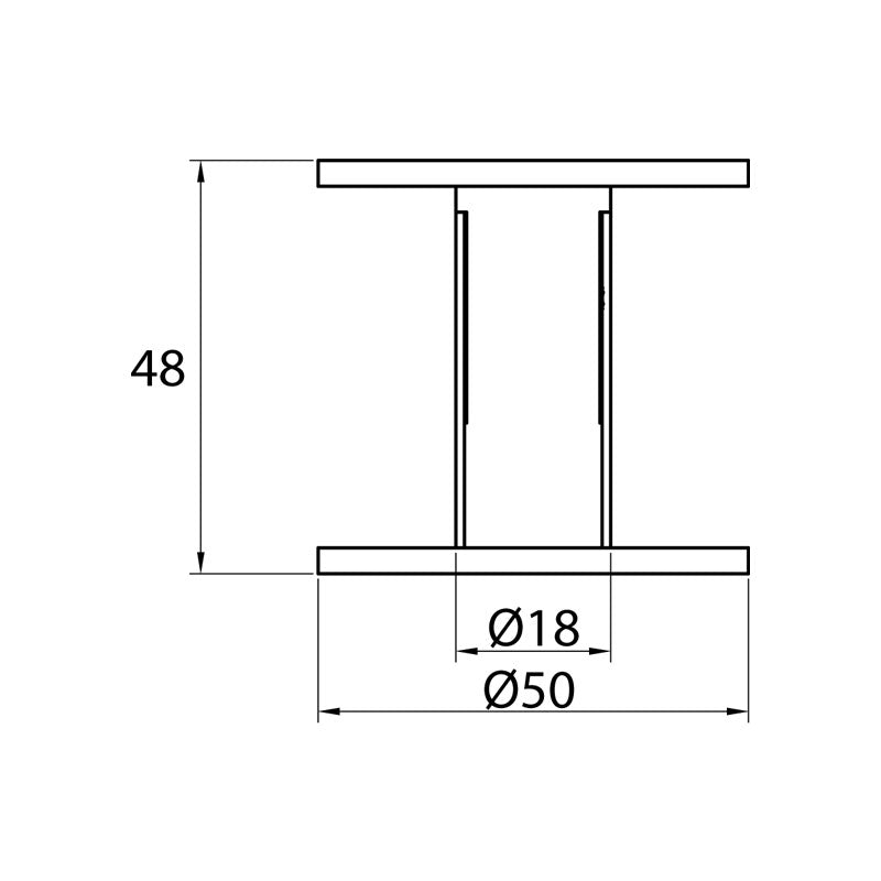 Parisi Ellisse Robe Hook Spec