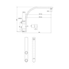 Parisi Ellisse Short Shower Arm Spec