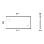 Parisi Forty Five 1200 Mirror Spec