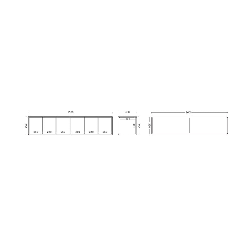 Parisi Iks 350 Side Storage Unit Spec