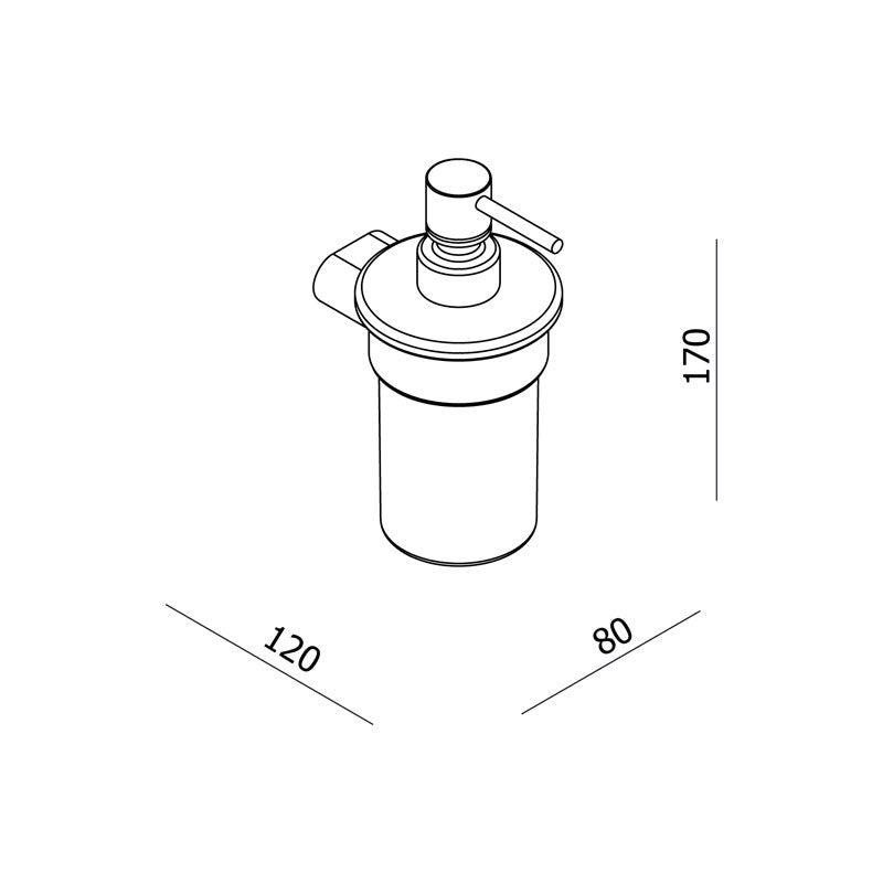 Parisi L'Hotel Soap Dispenser Spec