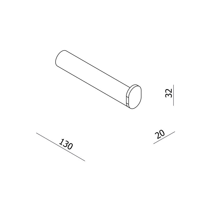 Parisi L'Hotel Spare Toilet Roll Holder Spec