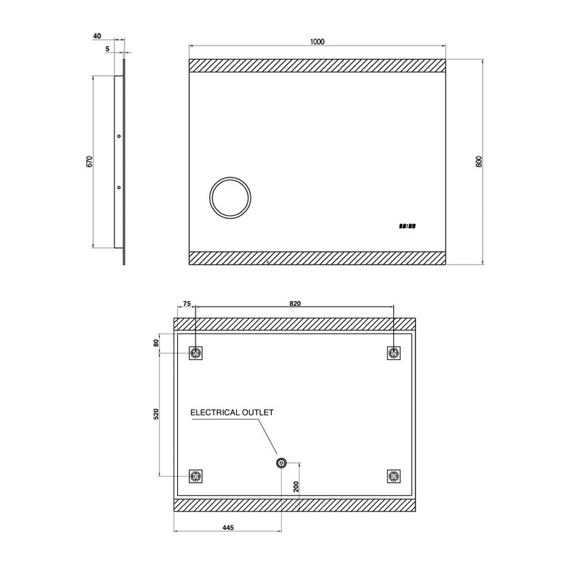 Parisi Laser 100 Mirror Spec