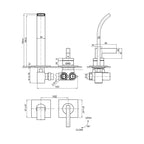 Parisi Laser Mixer with Spout 190mm Spec