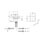 Parisi Quadro Hob Mixer Spec