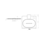 Parisi Quadro Soap Dish Spec