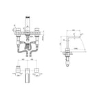 Parisi Quadro Waterfall Basin Set Spec