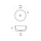 Parisi Seed 400 Bench Basin Spec