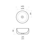 Parisi Seed 400 Bench Basin Spec