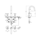 Parisi Stella Round 4 Piece Hob Set Spec