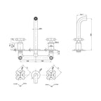 Parisi Stella Round BasinBath Set Spec