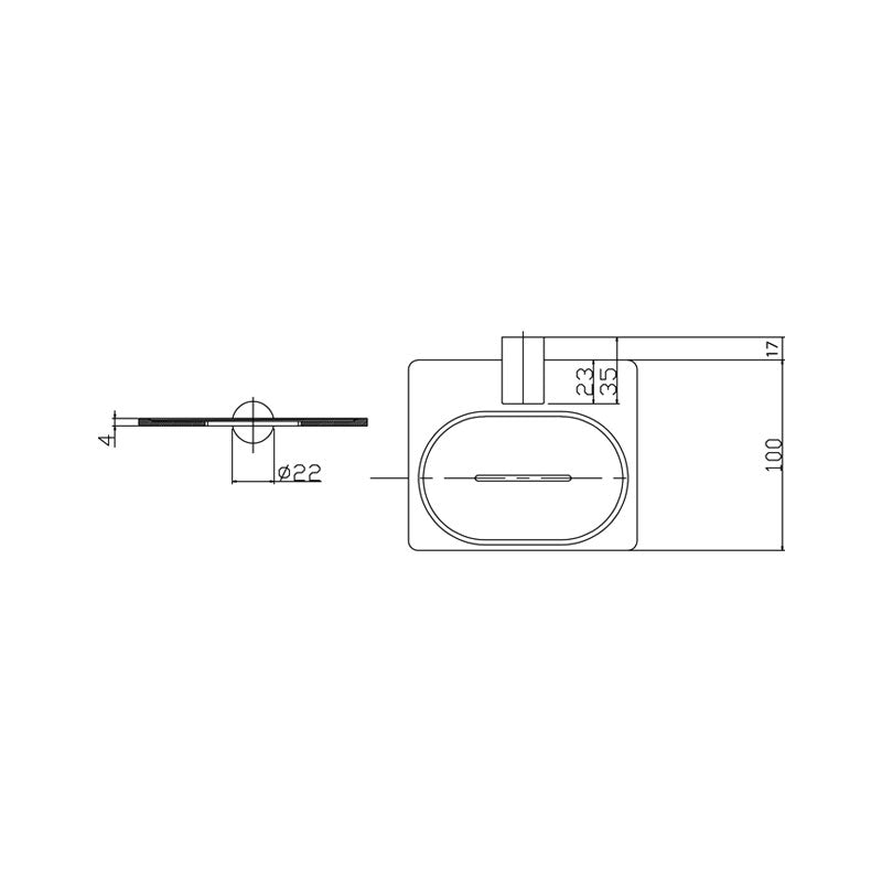 Parisi Tondo Soap Holder Spec