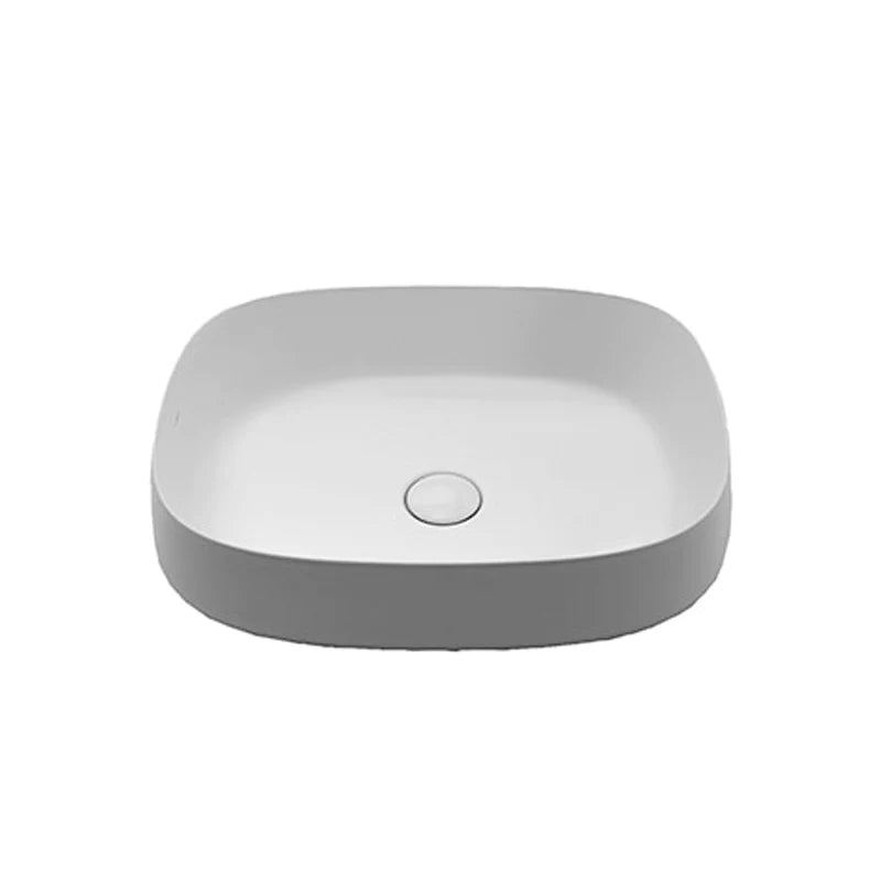Parisi Seed 550x420 Bench Basin - Matte White - VA05.01