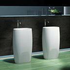 Pietra Bianca Unique Freestanding Basin