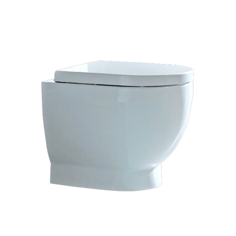 Parisi Deco Wall Faced Pan (Inc Soft Close Seat)