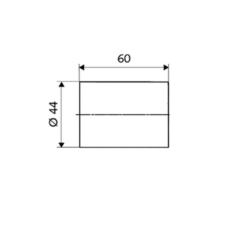 Schell Petit Self Closing Wall Mounted Tap Extension 60mm | Specifications