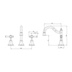 Phoenix Nostalgia Lever Basin Set Spec