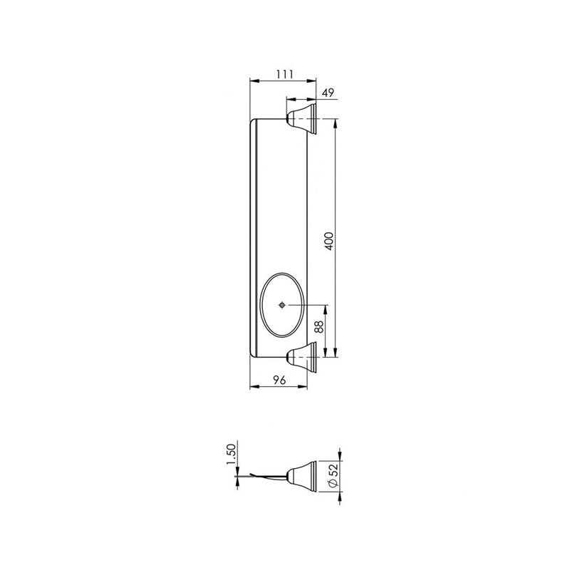 Phoenix Rhapsody Shower Shelf Chrome Spec