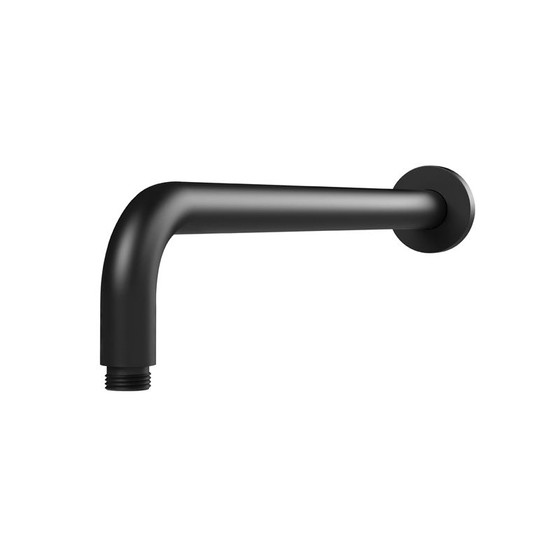 Phoenix Vivid Shower Arm Only 400mm Round - Matte Black - V6000-10