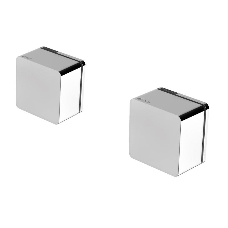 The Alia Wall Top Assemblies 15mm Extended Spindle - Chrome