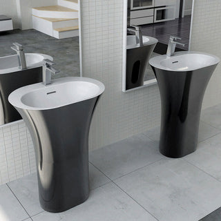 Pietra Bianca Iceland Freestanding Basin
