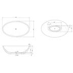 Pietra Bianca Maddison Freestanding Bathtub Specification