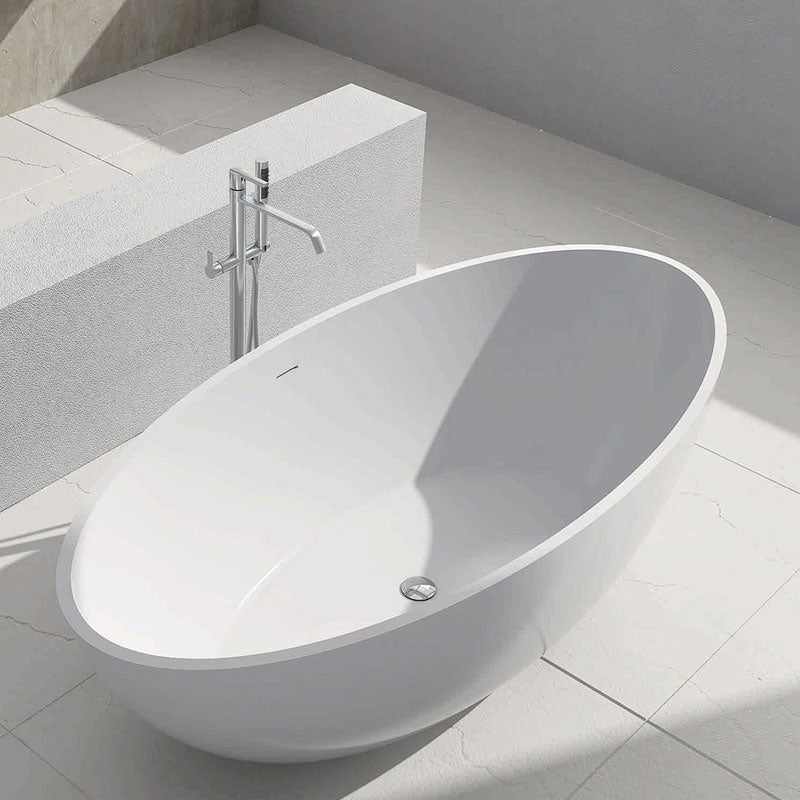 Pietra Bianca Nice Freestanding Bath