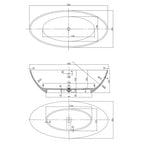 Pietra Bianca Nice Freestanding Bath Specification
