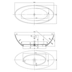 Pietra Bianca Nice Freestanding Bath Specification