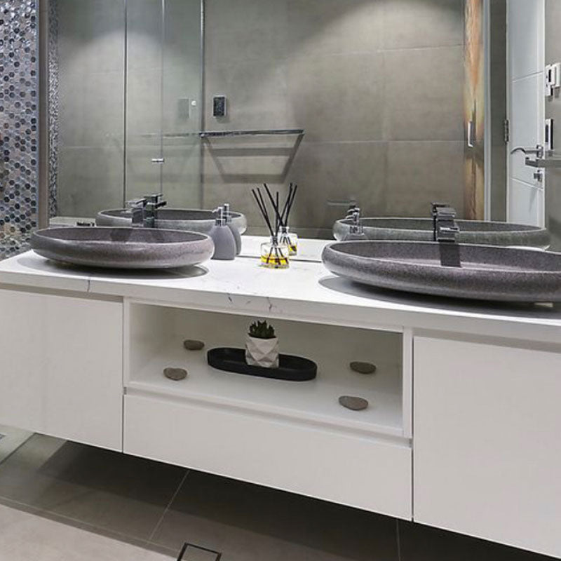 Pietra Bianca Piero Above Counter Basin
