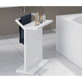 Pietra Bianca Pina Stand - White Matte