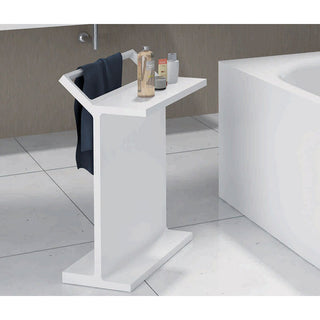 Pietra Bianca Pina Stand - White Matte