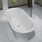 Pietra Bianca Rome Freestanding Bath