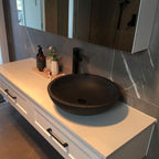 Pietra Bianca Surena Above Counter Basin