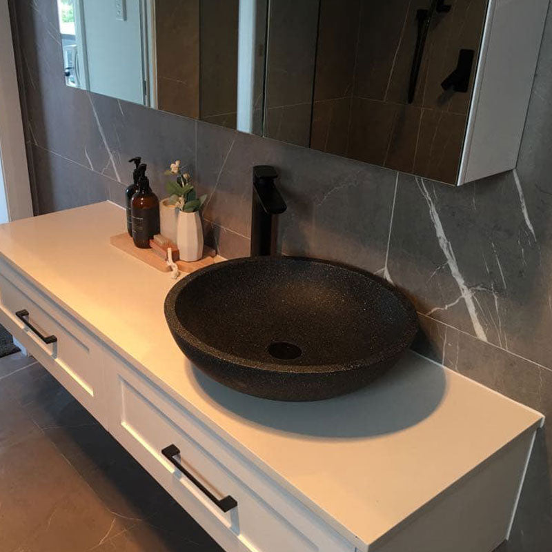 Pietra Bianca Surena Above Counter Basin