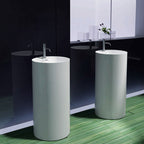 Pietra Bianca Union Freestanding Basin