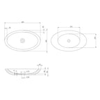 Pietra Bianca Vivian Above Counter Basin Specification