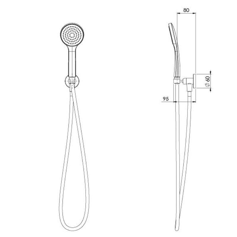 Phoenix Pina Hand Shower - Specification