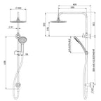 Phoenix Pina Twin Shower -  Specification