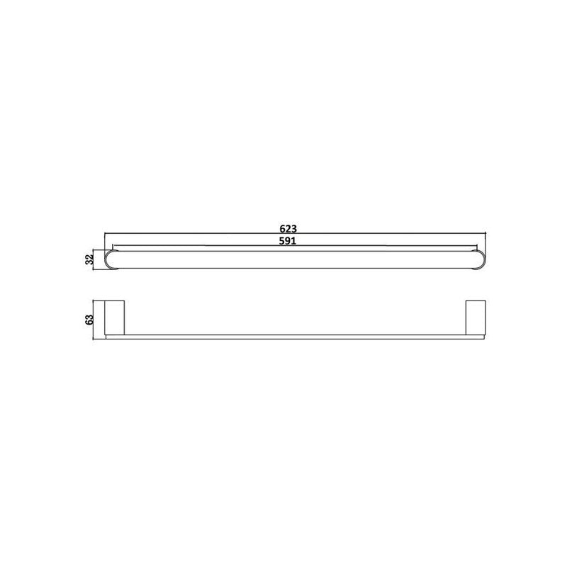 PLD Cove Single Rail-600mm Spec