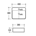 Parisi Linfa 40 Wall Basin