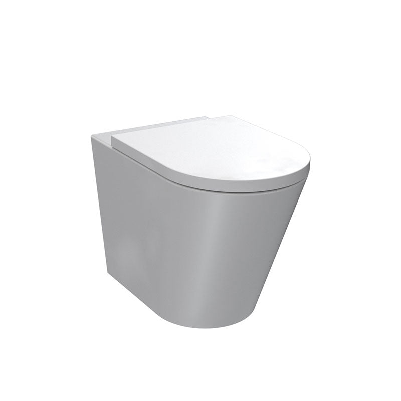 Parisi Linfa Rimless Wall Faced Toilet with S/Close Seat