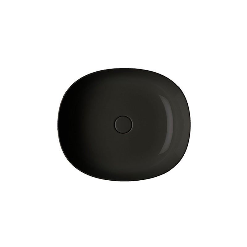 Parisi Pod 500x450 Bench Basin - Gloss Black - VA14.02